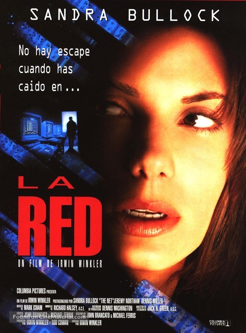 The Net - Spanish Movie Poster