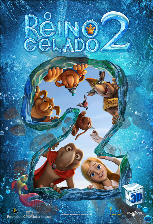 The Snow Queen 2 - Brazilian Movie Poster
