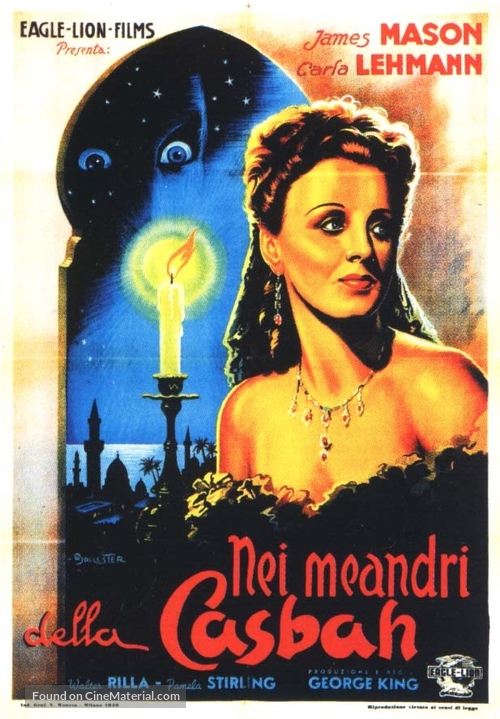 Candlelight in Algeria - Italian Movie Poster