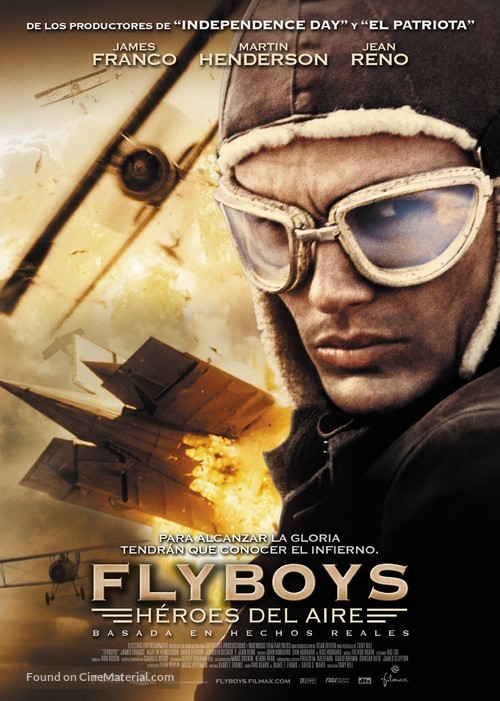 Flyboys - Spanish Movie Poster