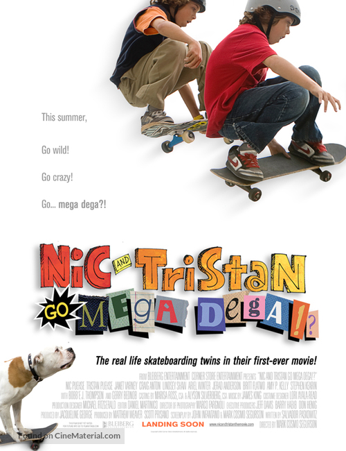 Nic &amp; Tristan Go Mega Dega - Movie Poster