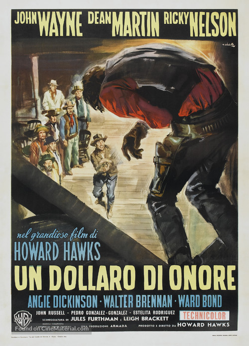 Rio Bravo - Italian Re-release movie poster
