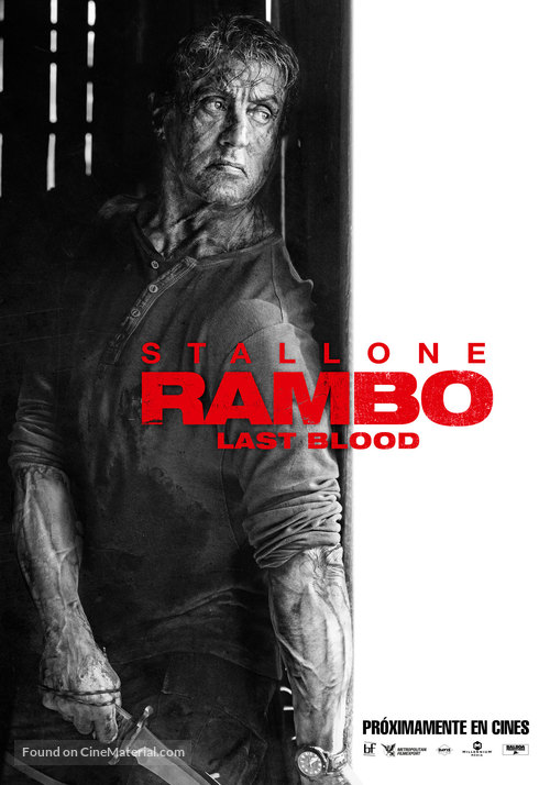 Rambo: Last Blood - Argentinian Movie Poster