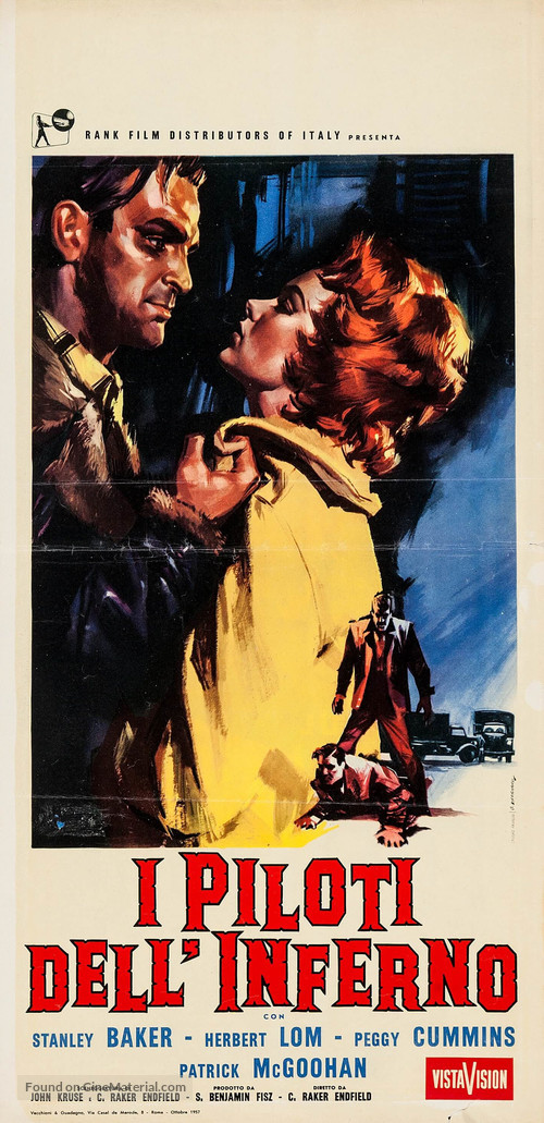 Hell Drivers - Italian Movie Poster