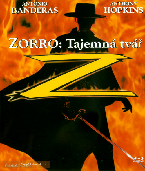 The Mask Of Zorro - Czech Movie Cover