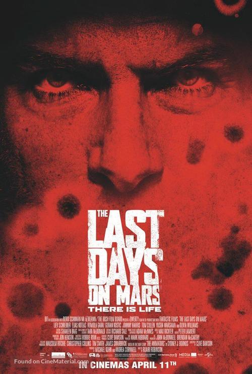 The Last Days on Mars - Irish Movie Poster