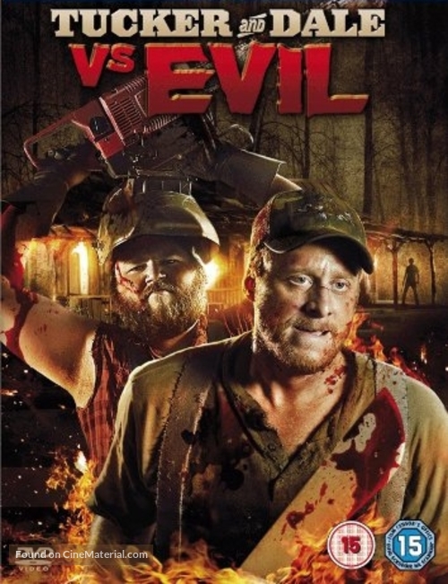 Tucker and Dale vs Evil - British DVD movie cover
