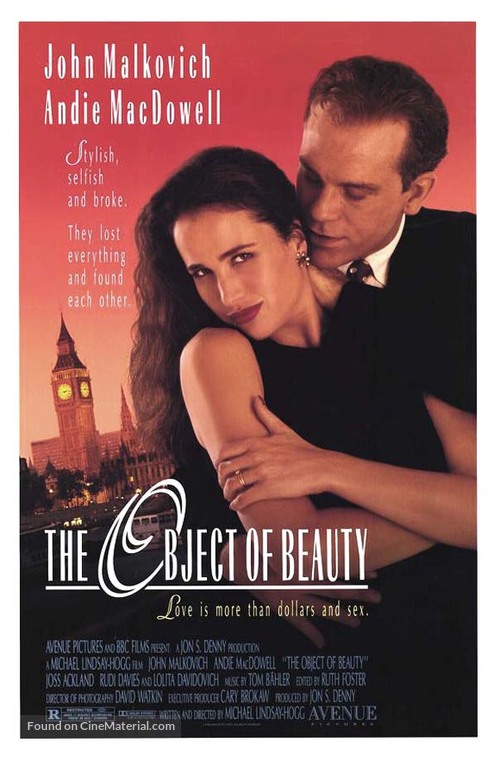 The Object of Beauty - Movie Poster