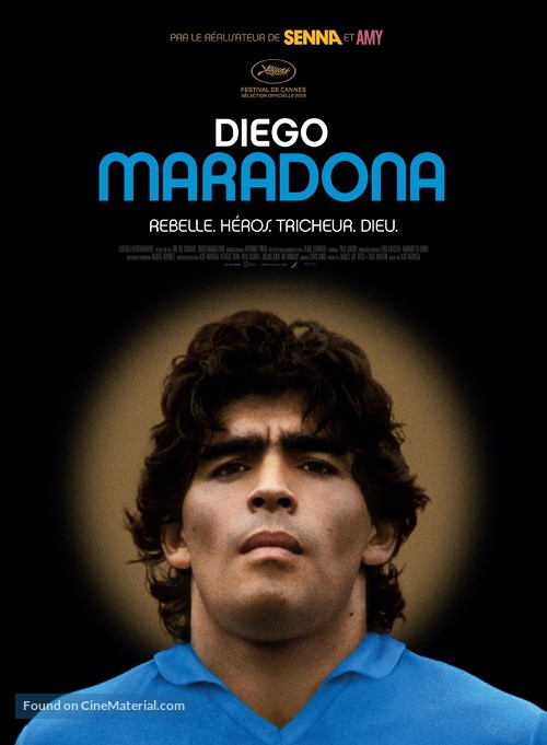Diego Maradona - French Movie Poster