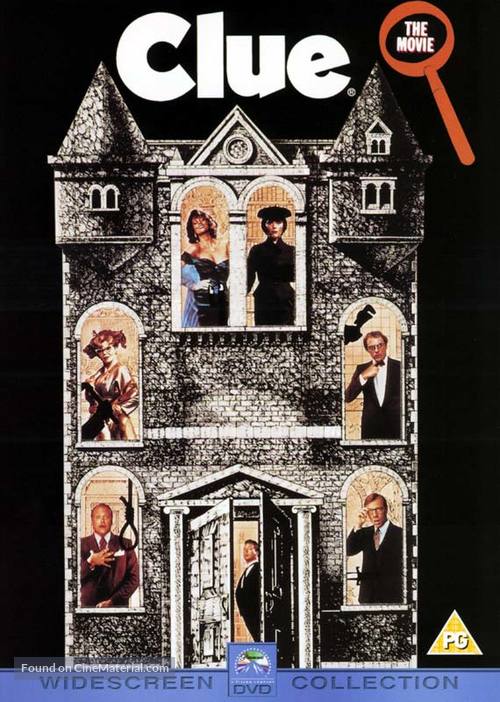 Clue - British DVD movie cover