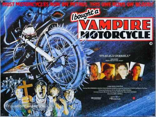 I Bought a Vampire Motorcycle - British Movie Poster