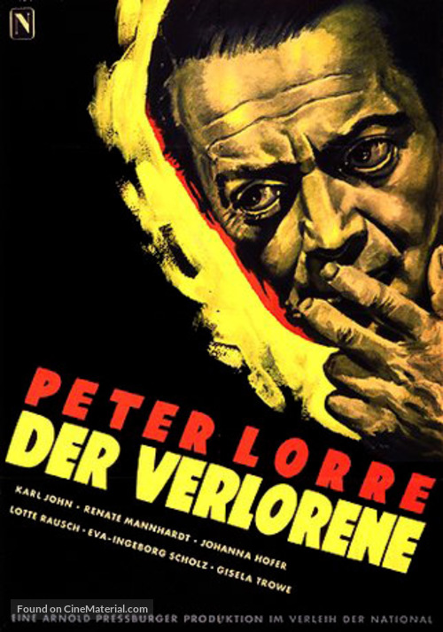 Der Verlorene - German Movie Poster