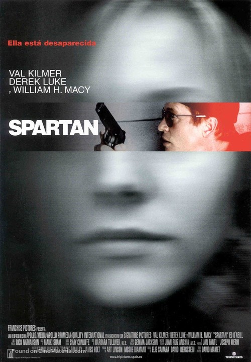 Spartan - Spanish Movie Poster