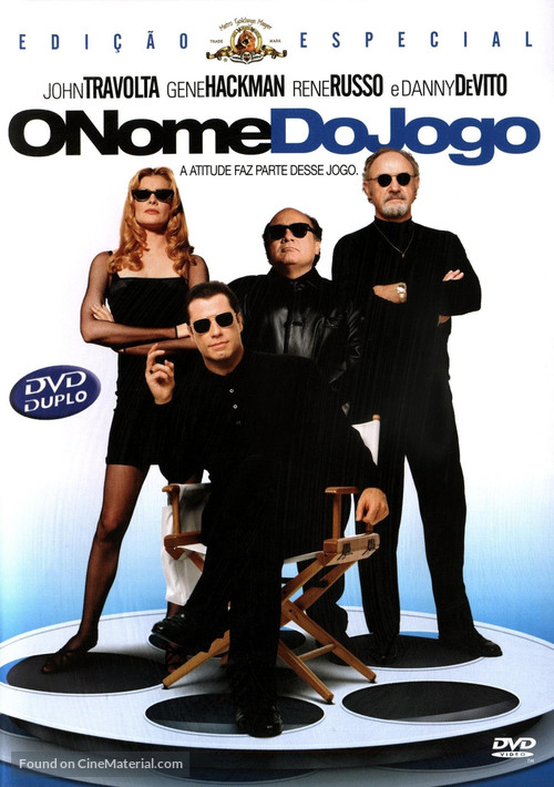 Get Shorty - Brazilian DVD movie cover