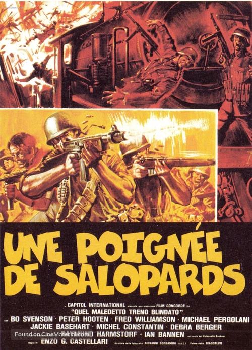 Quel maledetto treno blindato - French Movie Poster