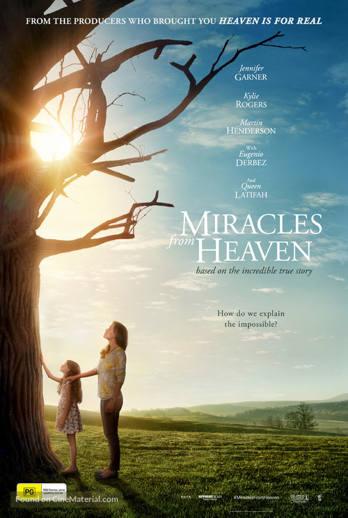 Miracles from Heaven - Australian Movie Poster