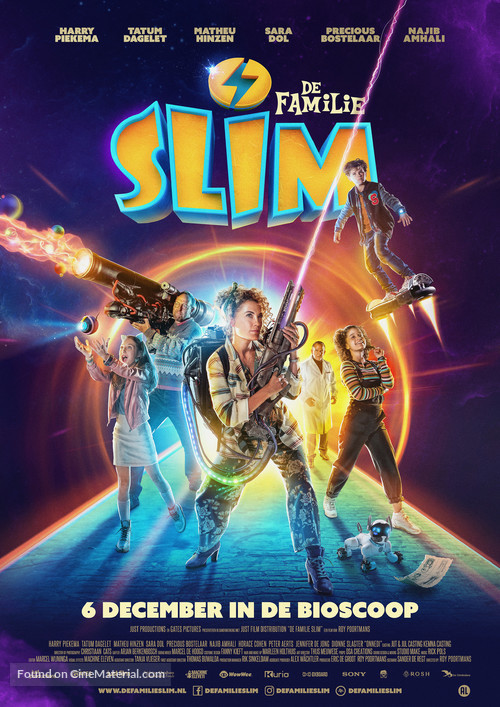 De Familie Slim - Dutch Movie Poster