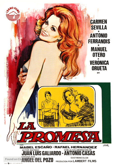 La promesa - Spanish Movie Poster
