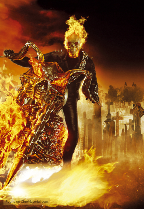 Ghost Rider - British Key art