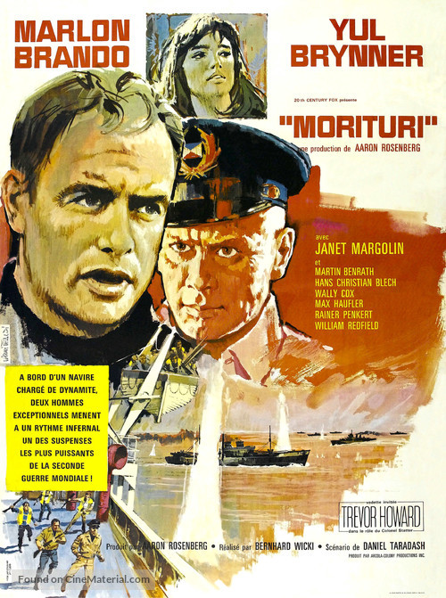 Morituri - French Movie Poster