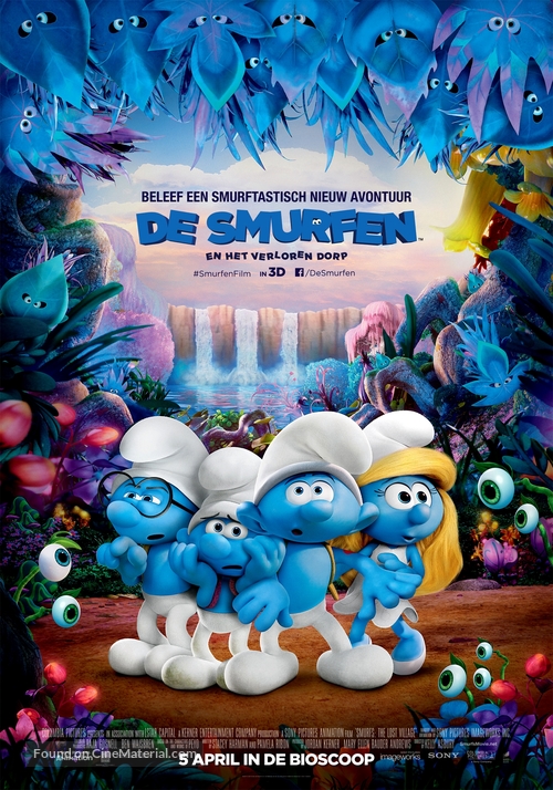 Smurfs: The Lost Village - Dutch Movie Poster