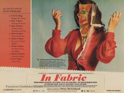 In Fabric - British Movie Poster