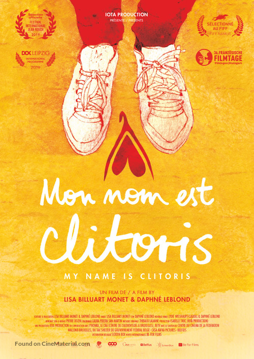 My Name Is Clitoris - Belgian Movie Poster