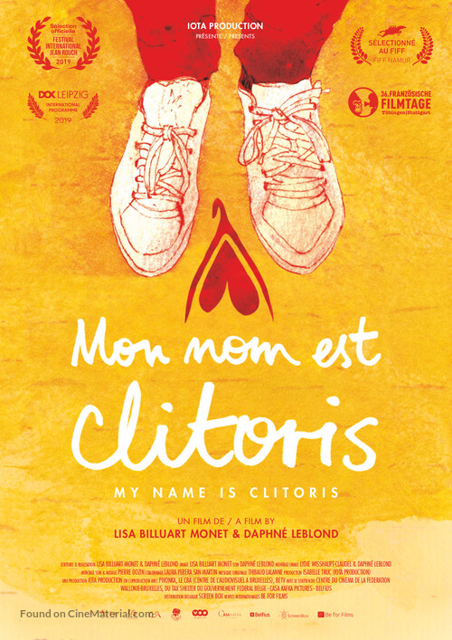 My Name Is Clitoris - Belgian Movie Poster