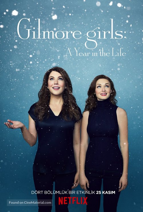 Gilmore Girls: A Year in the Life - Turkish Movie Poster