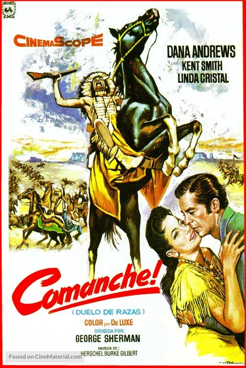 Comanche - Spanish Movie Poster