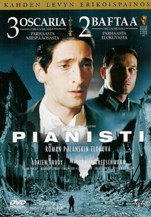 The Pianist - Finnish DVD movie cover