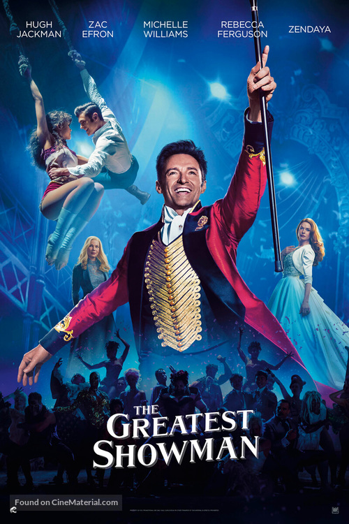 The Greatest Showman - Danish Movie Poster