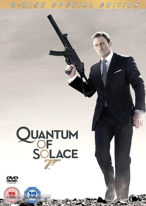 Quantum of Solace - British Movie Cover
