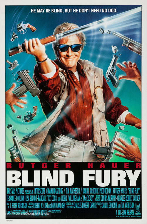 Blind Fury - Movie Poster