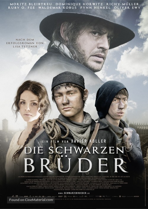 Die schwarzen Br&uuml;der - German Movie Poster