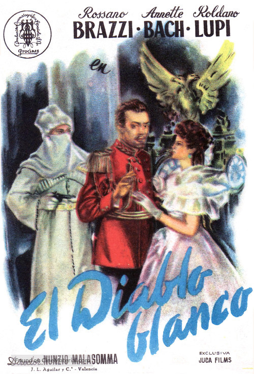 Il diavolo bianco - Spanish Movie Poster