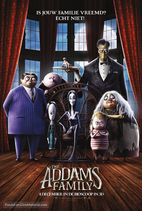 The Addams Family - Dutch Movie Poster