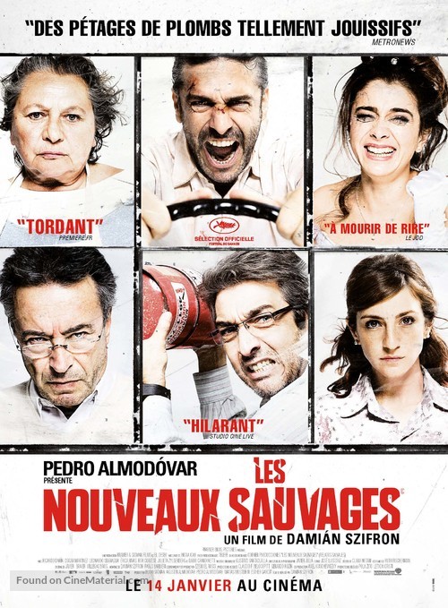 Relatos salvajes - French Movie Poster