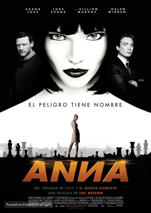Anna - Colombian Movie Poster