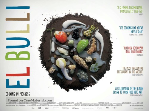 El Bulli: Cooking in Progress - British Theatrical movie poster