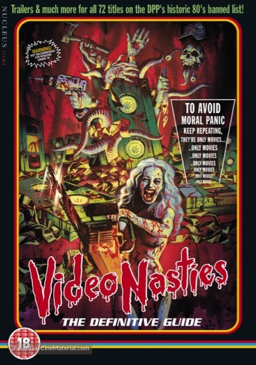 Video Nasties: Moral Panic, Censorship &amp; Videotape - British DVD movie cover
