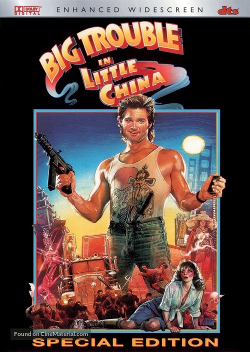 Big Trouble In Little China - DVD movie cover