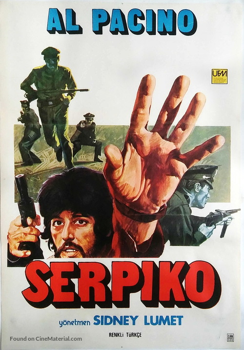 Serpico - Turkish Movie Poster