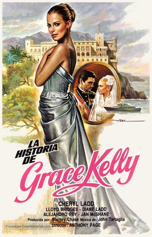 Grace Kelly - Spanish Movie Poster
