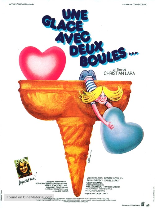 Une glace avec deux boules... - French Movie Poster