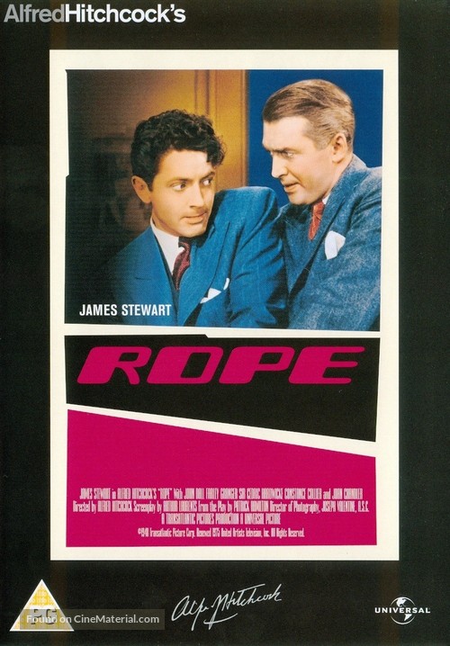 Rope - British DVD movie cover