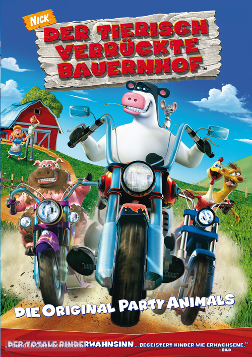 Barnyard - German DVD movie cover