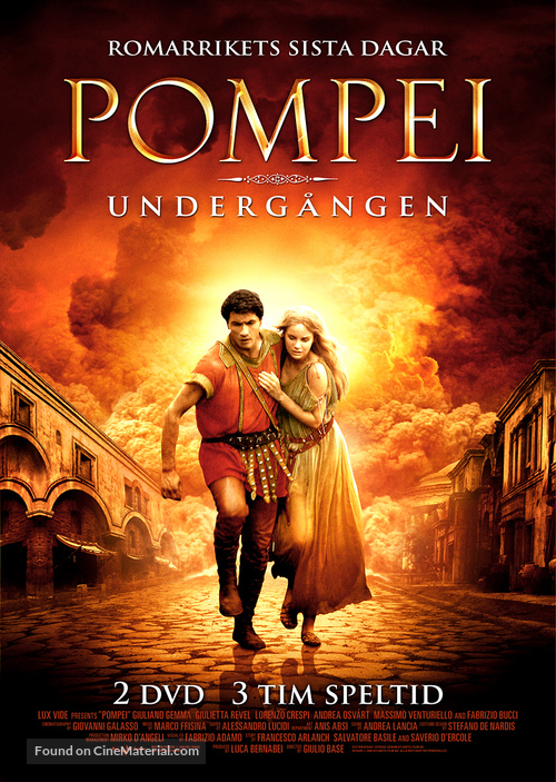 &quot;Pompei&quot; - Swedish Movie Cover