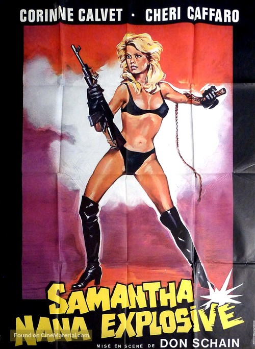 Too Hot to Handle - French Movie Poster