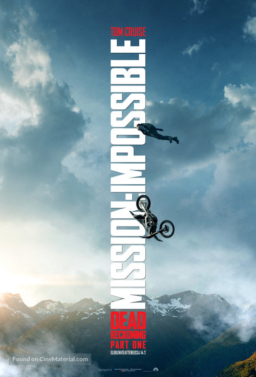 Mission: Impossible - Dead Reckoning Part One - Finnish Movie Poster